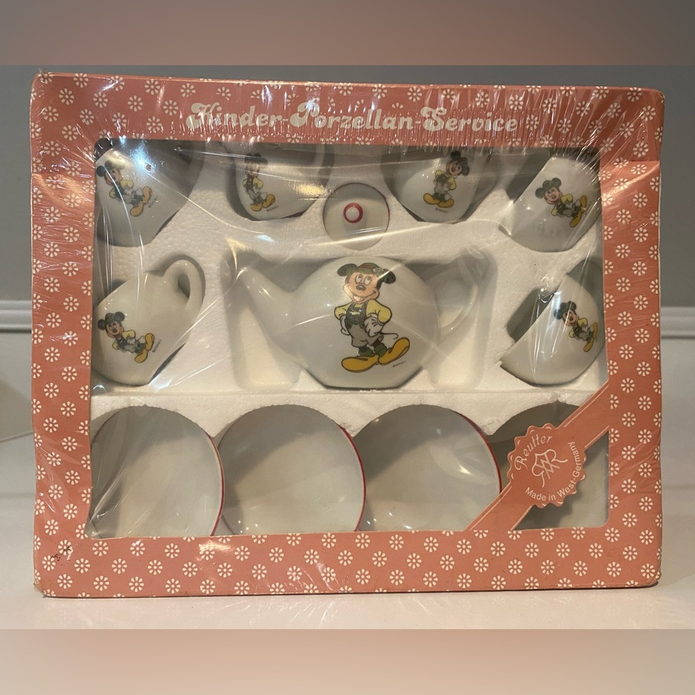 Disney Mickey Kinder-Porzellan-Service